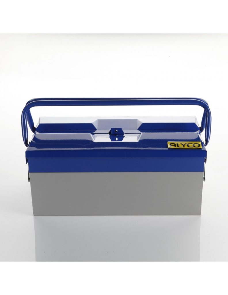 Caja metálica de herramientas de 3 bandejas
