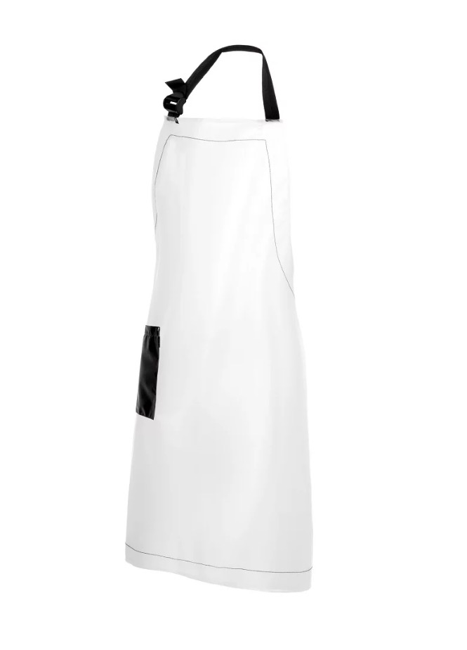 Delantal impermeable con peto
